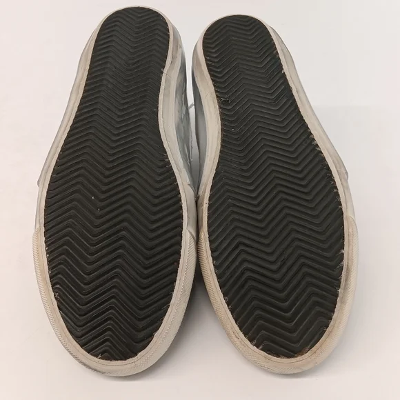 Golden Goose Men's Mid Star White Canvas Sneakers - EU44/US11